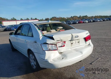 2009 Hyundai Sonata Gls from USA, damaged, VIN 5NPET46C09H543421
